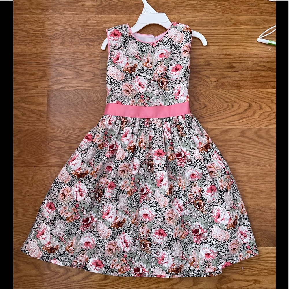 floral dress size 6
